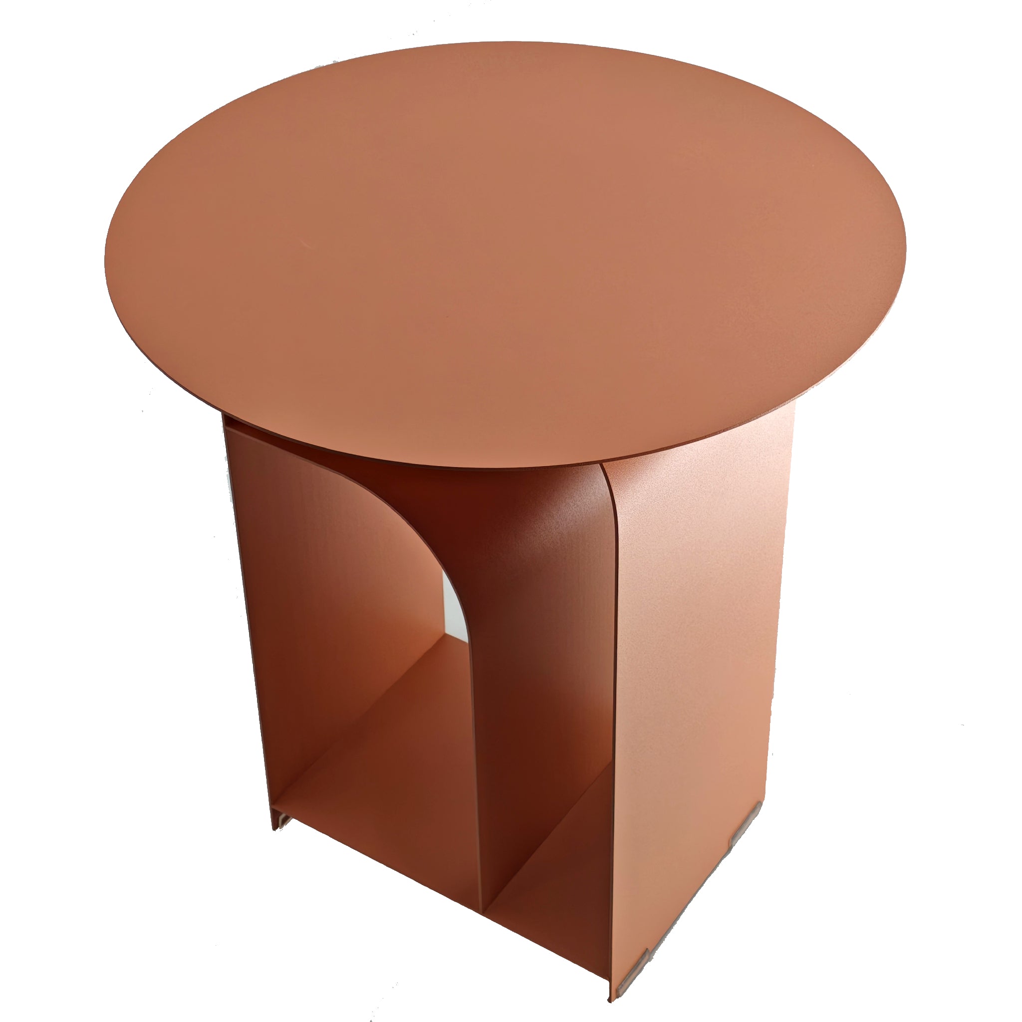 Orrica 38cm Round Side Table - Blush Bo Craft-Core