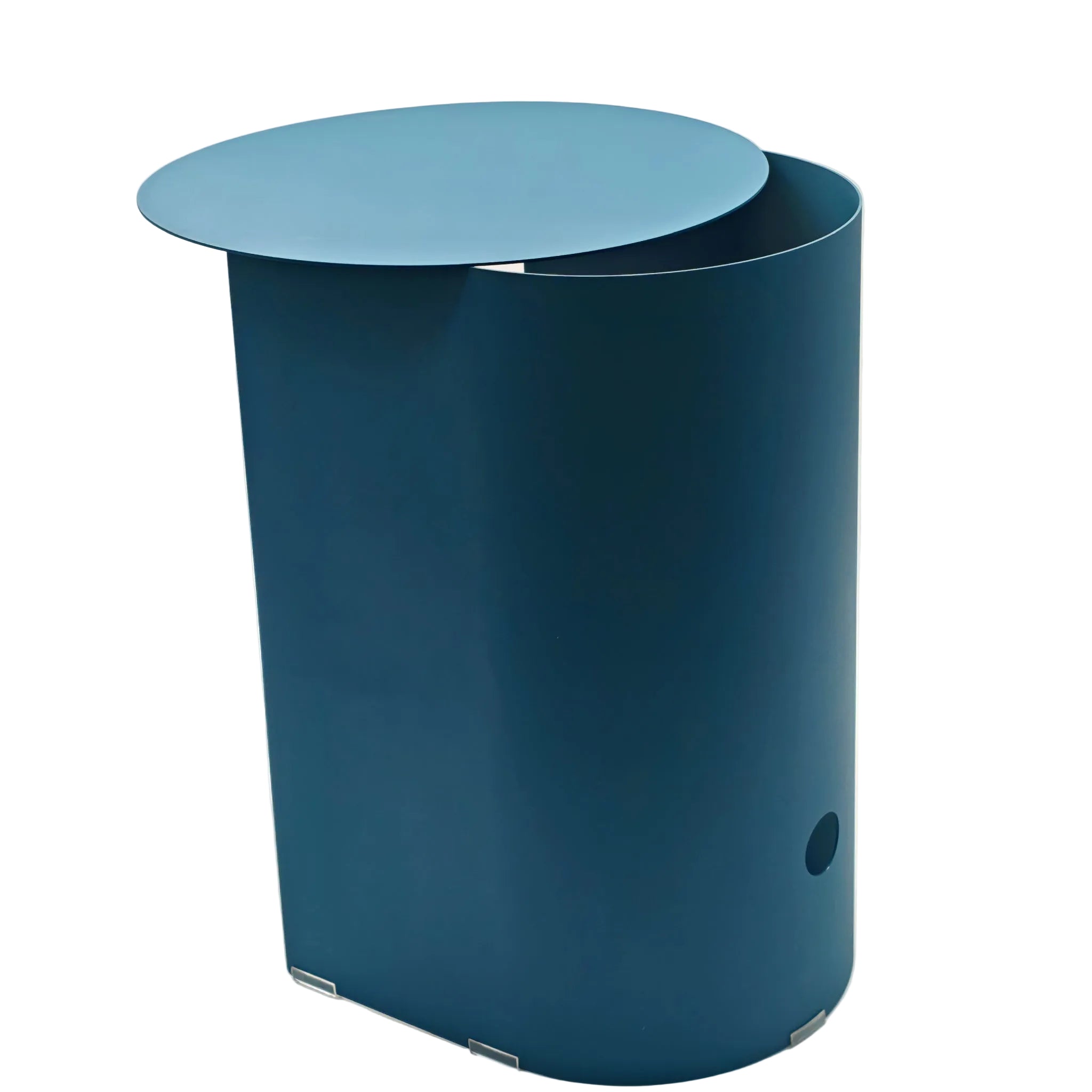 Solveta 38cm Side Table - Navy Blue Bo Craft-Core