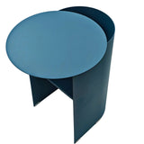 Solveta 38cm Side Table - Navy Blue Bo Craft-Core