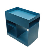 Breska 60cm Side Table - Navy Blue Bo Craft-Core