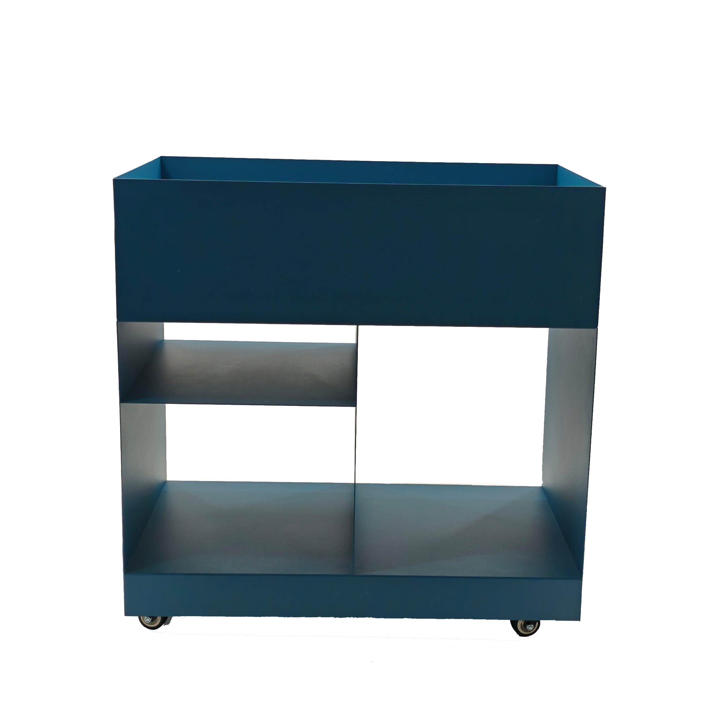 Breska 60cm Side Table - Navy Blue Bo Craft-Core