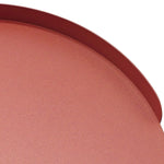 Morena 37cm Round Side Table - Burgundy Red Bo Craft-Core