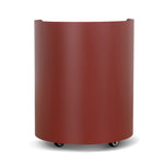 Morena 37cm Round Side Table - Burgundy Red Side Table Bo Craft-Core