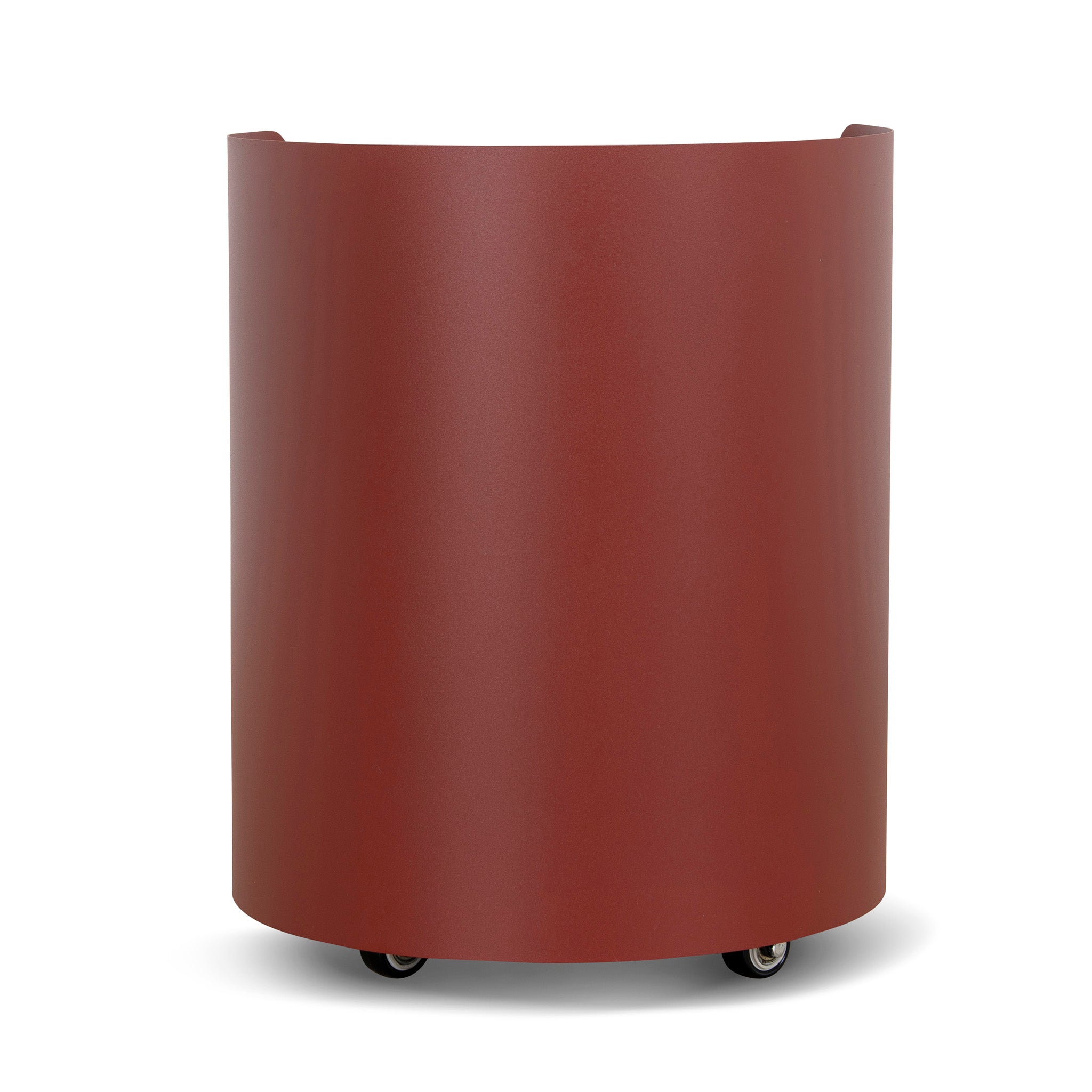 Morena 37cm Round Side Table - Burgundy Red Side Table Bo Craft-Core