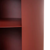 Morena 37cm Round Side Table - Burgundy Red Side Table Bo Craft-Core