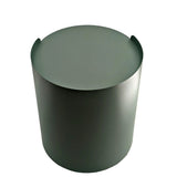 Morena 37cm Round Side Table - Sage Green Bo Craft-Core