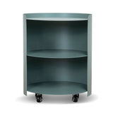 Morena 37cm Round Side Table - Sage Green