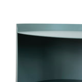 Morena 37cm Round Side Table - Sage Green