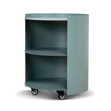 Morena 37cm Round Side Table - Sage Green