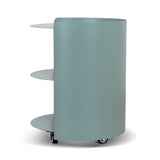 Morena 37cm Round Side Table - Sage Green