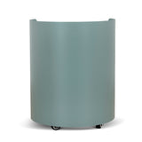 Morena 37cm Round Side Table - Sage Green