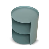 Morena 37cm Round Side Table - Sage Green