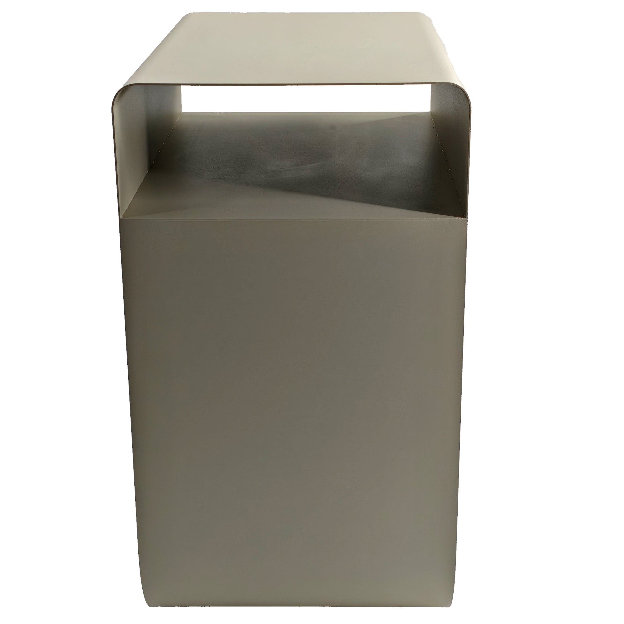 Orvieto 40cm Side Table - Almond Milk Bo Craft-Core
