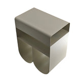 Orvieto 40cm Side Table - Almond Milk Side Table Bo Craft-Core