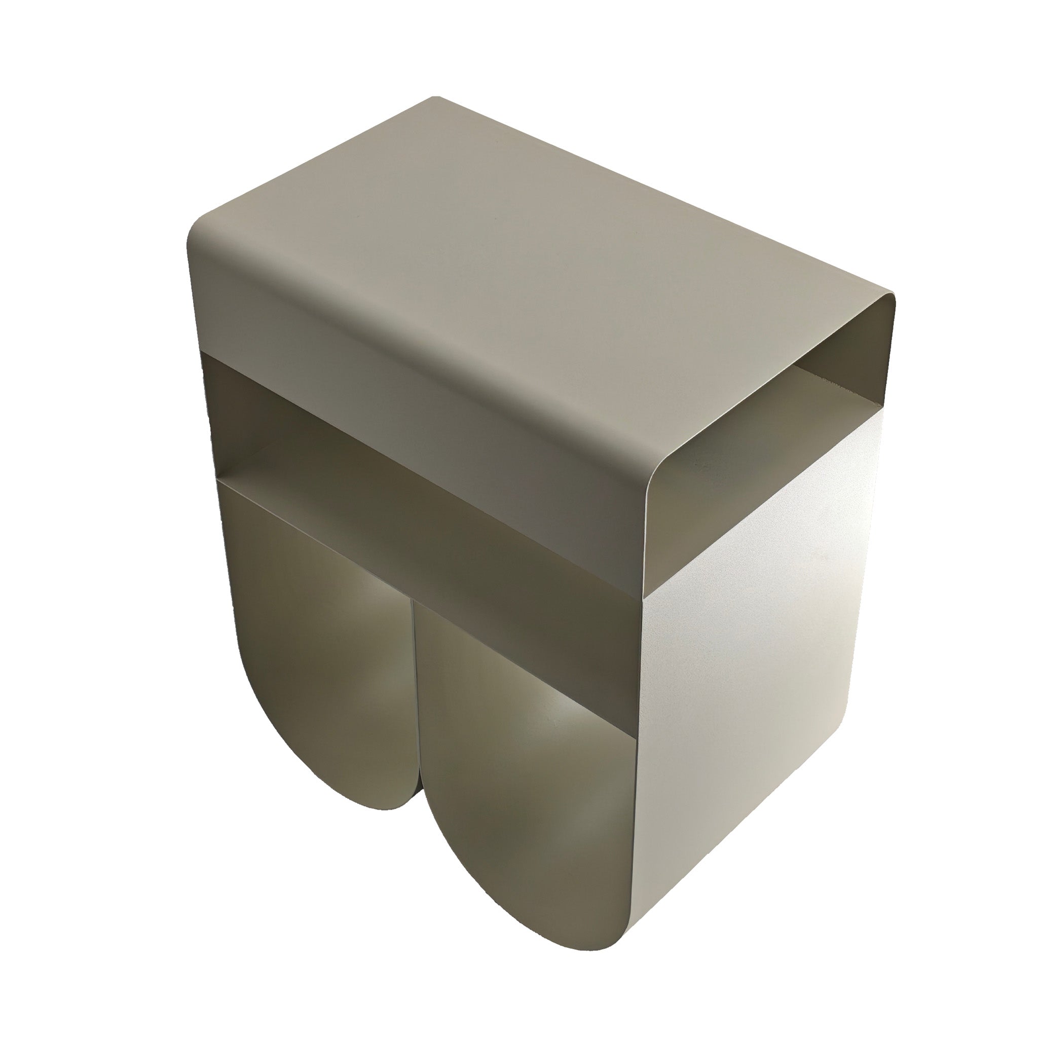 Orvieto 40cm Side Table - Almond Milk Side Table Bo Craft-Core