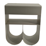 Orvieto 40cm Side Table - Almond Milk Bo Craft-Core