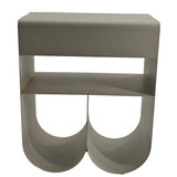 Orvieto 40cm Side Table - Almond Milk Bo Craft-Core