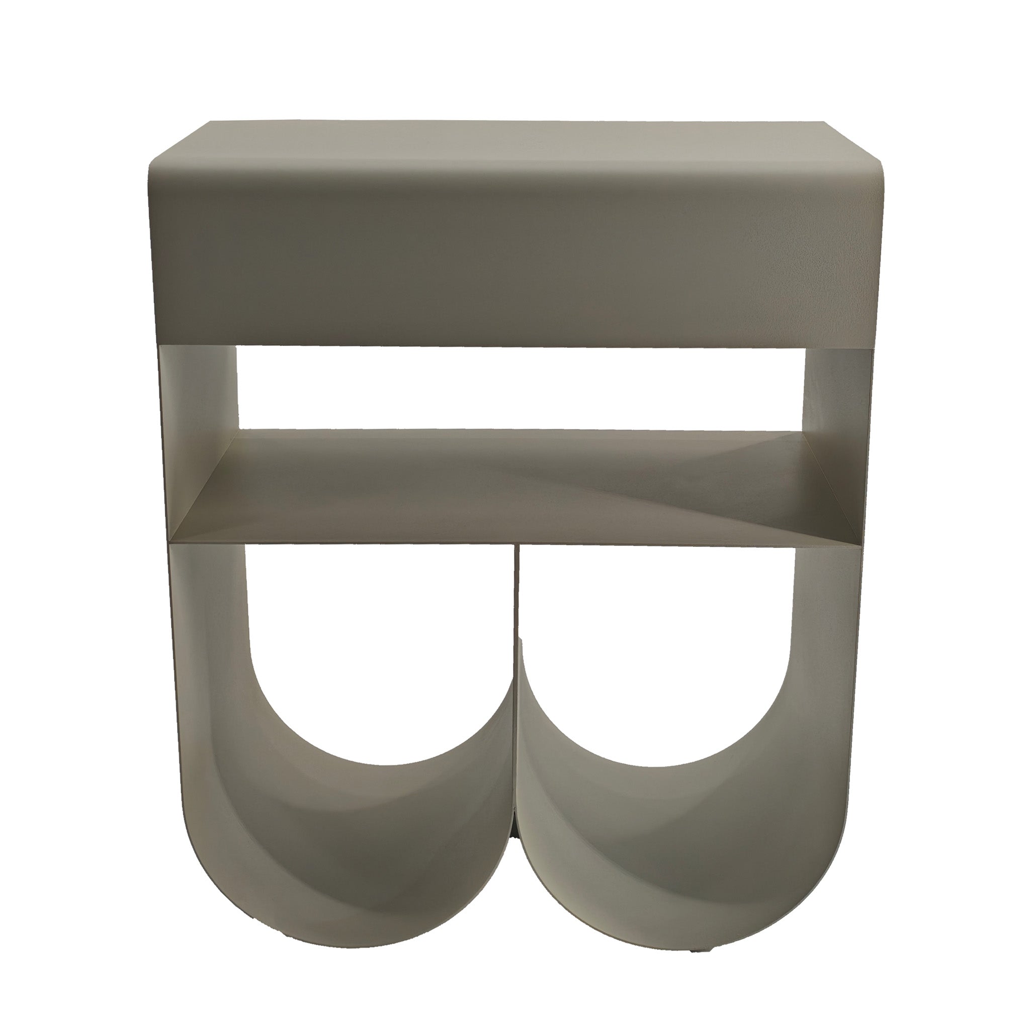 Orvieto 40cm Side Table - Almond Milk Side Table Bo Craft-Core