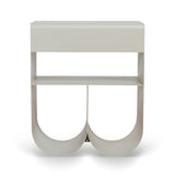 Orvieto 40cm Side Table - Almond Milk