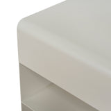 Orvieto 40cm Side Table - Almond Milk