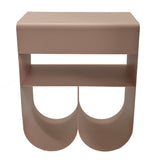 Orvieto 40cm Side Table - Rose Smoke Bo Craft-Core