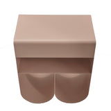 Orvieto 40cm Side Table - Rose Smoke Bo Craft-Core