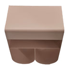 Orvieto 40cm Side Table - Rose Smoke Bo Craft-Core