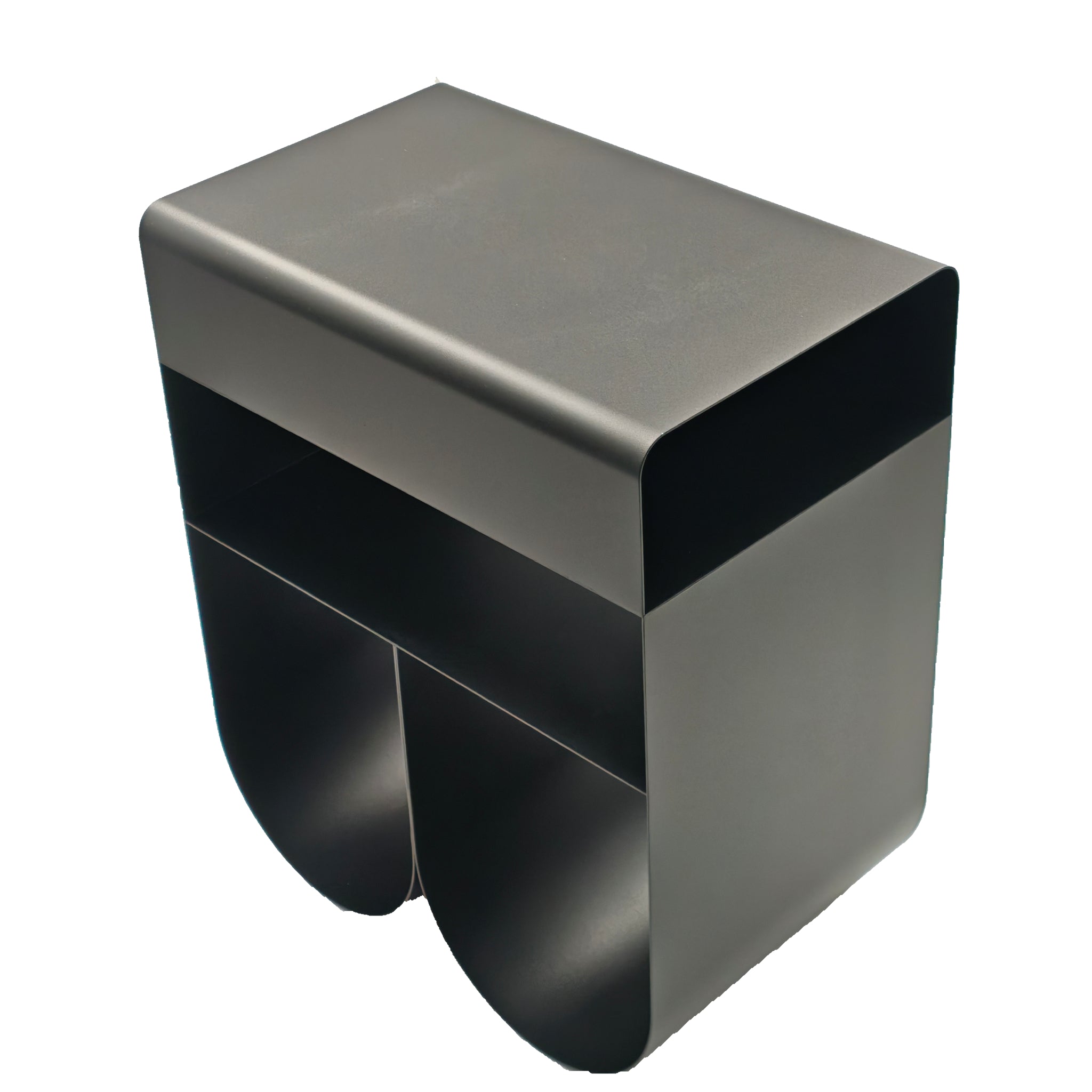 Orvieto 40cm Side Table - Full Black Bo Craft-Core