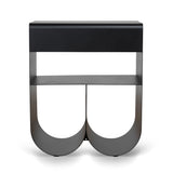 Orvieto 40cm Side Table - Full Black