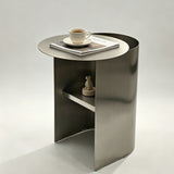 Solveta 38cm Side Table - Stainless Steel Bo Craft-Core