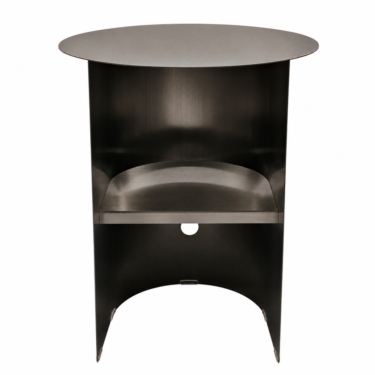 Solveta 38cm Side Table - Stainless Steel Bo Craft-Core