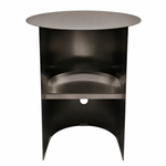 Solveta 38cm Side Table - Stainless Steel Bo Craft-Core