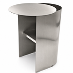 Solveta 38cm Side Table - Stainless Steel Bo Craft-Core