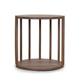Ex Display - Elsen 45cm Round Side Table - Walnut Side Table Better B-Core