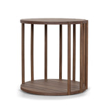 Ex Display - Elsen 45cm Round Side Table - Walnut Side Table Better B-Core