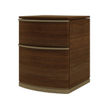 Tristan 45.8cm Bedside Table - Walnut Bedside Table VN-Core