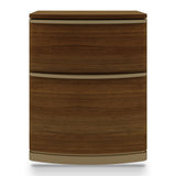 Tristan 45.8cm Bedside Table - Walnut Bedside Table VN-Core