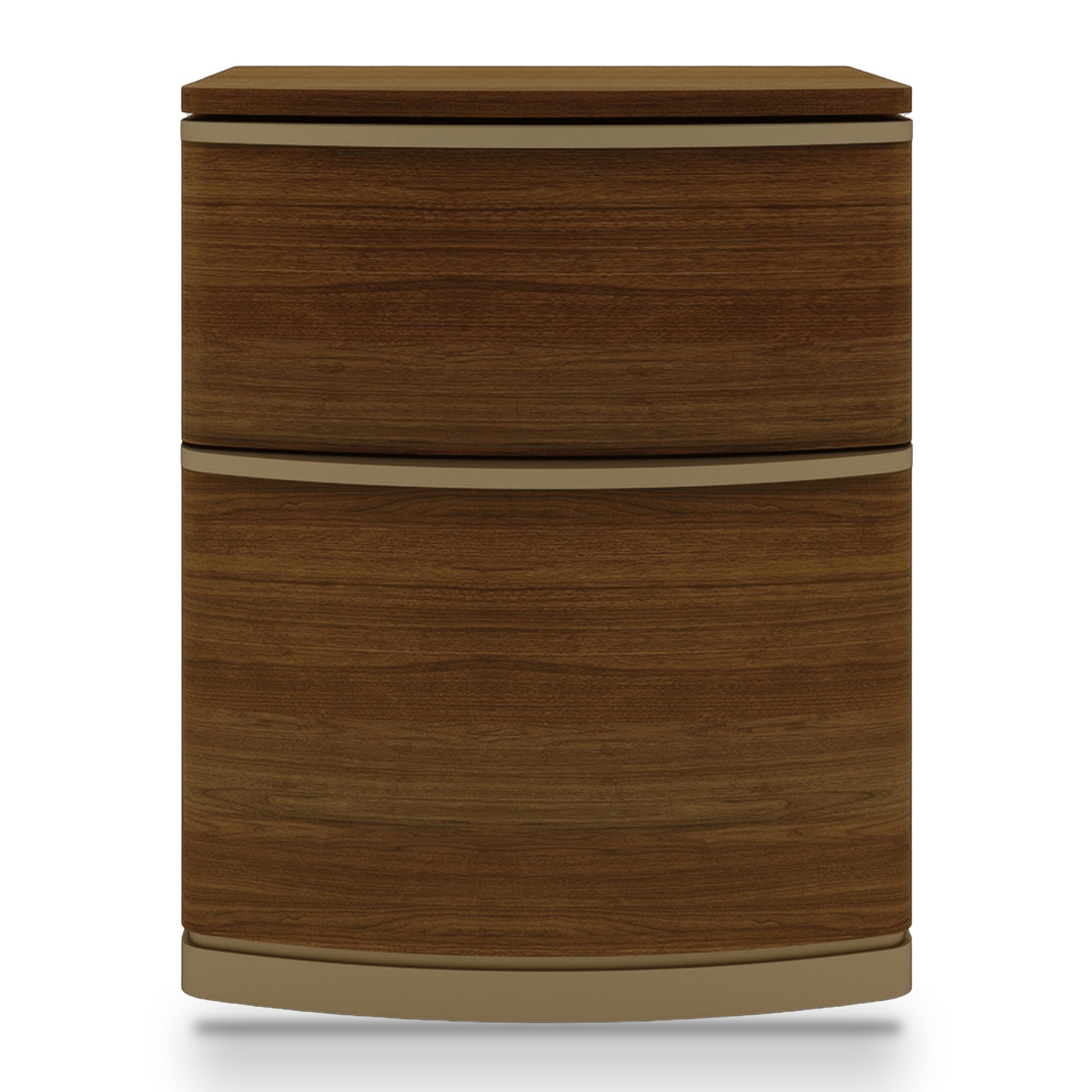 Tristan 45.8cm Bedside Table - Walnut Bedside Table VN-Core