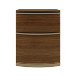 Tristan 45.8cm Bedside Table - Walnut Bedside Table VN-Core