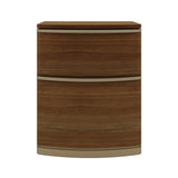 Tristan 45.8cm Bedside Table - Walnut Bedside Table VN-Core