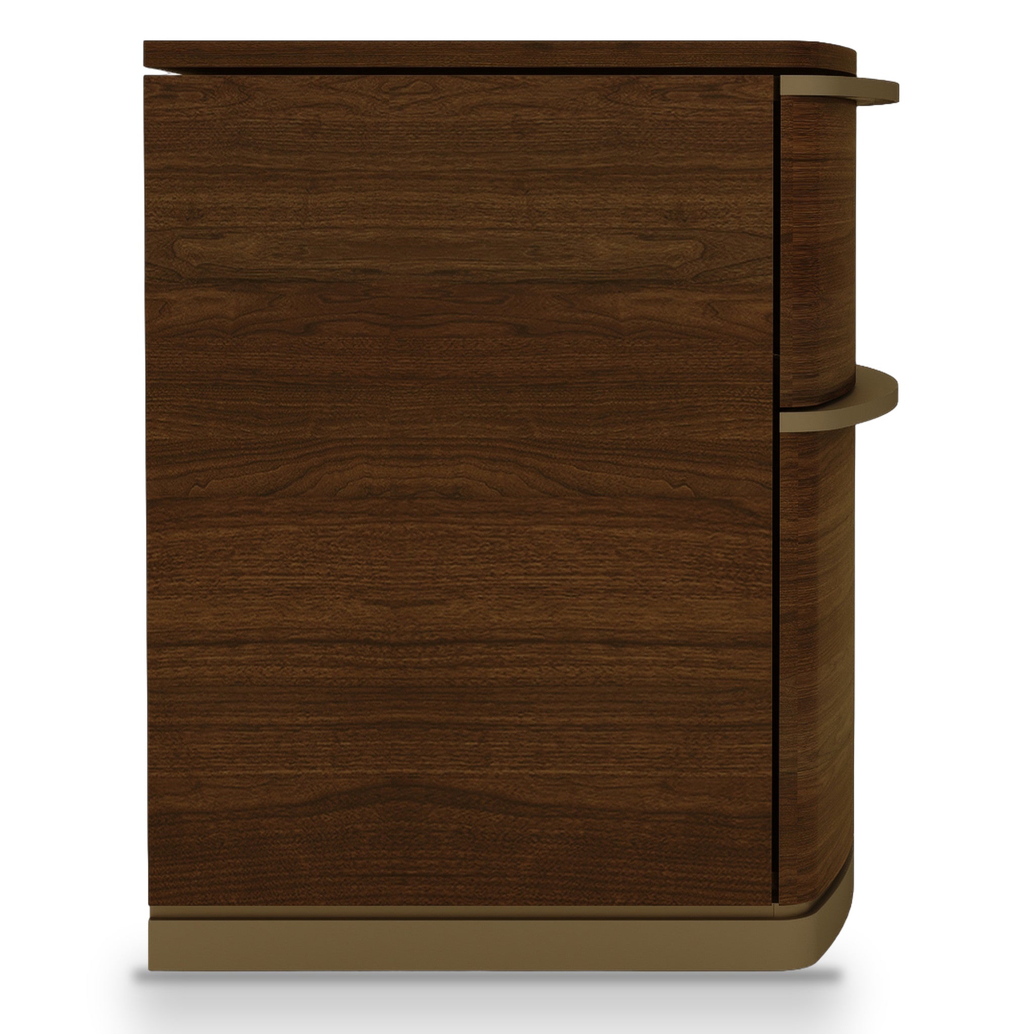 Tristan 45.8cm Bedside Table - Walnut Bedside Table VN-Core