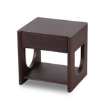 Bodil 50cm Side Table - Walnut Table Diro-Core