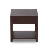 Bodil 50cm Side Table - Walnut Table Diro-Core