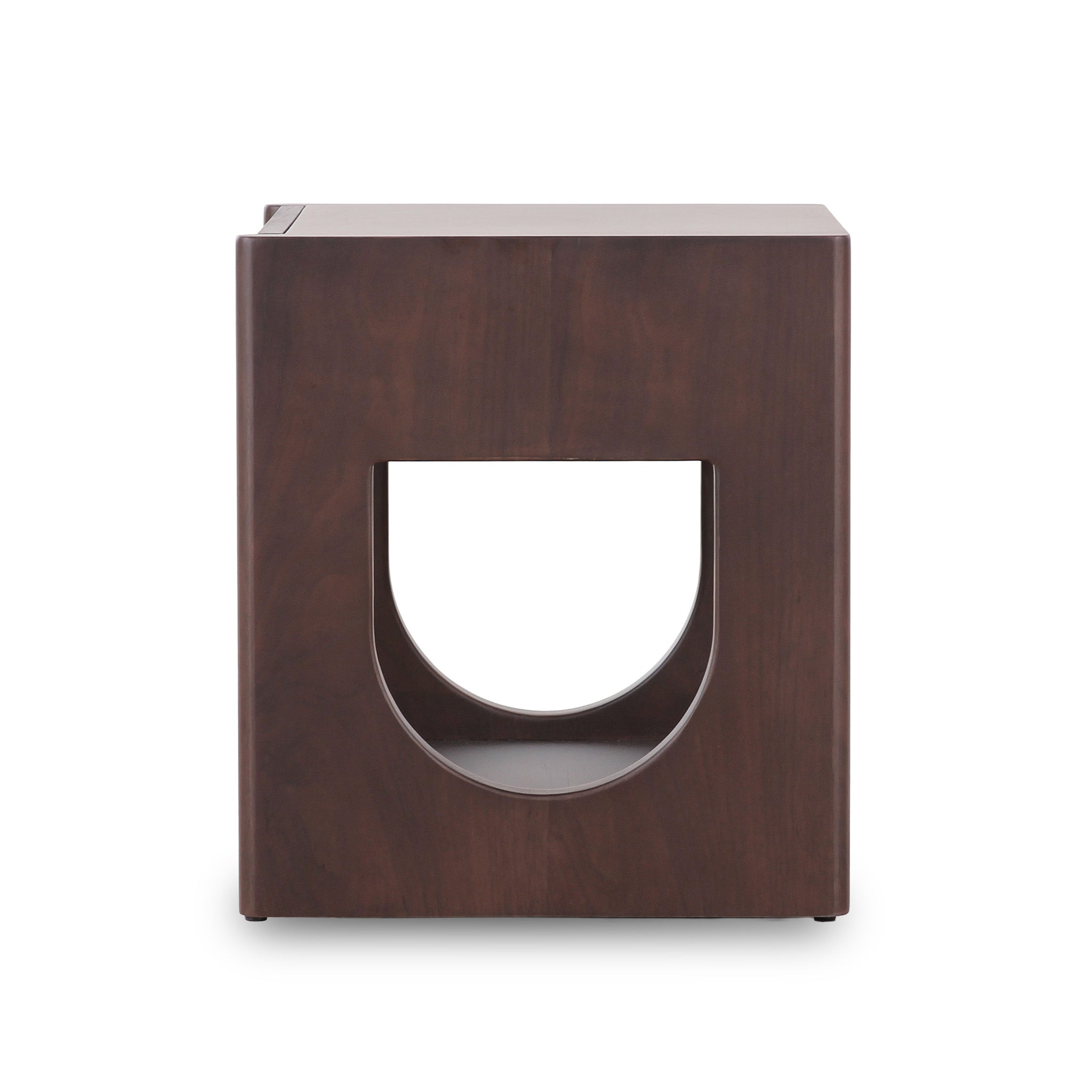 Bodil 50cm Side Table - Walnut Table Diro-Core