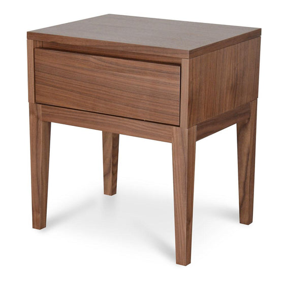 Ex Display - Penley Wooden Bedside Table - Walnut Bedside Table Century-Core   