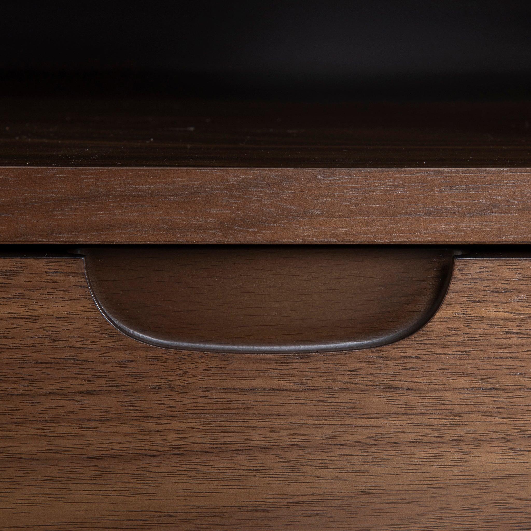 Asta SQ Wooden Bedside Table - Walnut Bedside Table VN-Core   