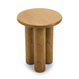 Marro 40cm Round Side Table - Natural