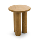 Marro 40cm Round Side Table - Natural