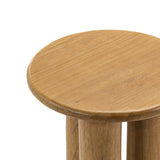 Marro 40cm Round Side Table - Natural