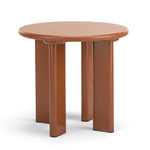 Terren 50cm Round Side Table - Muted Terracotta Table Eastern-Local